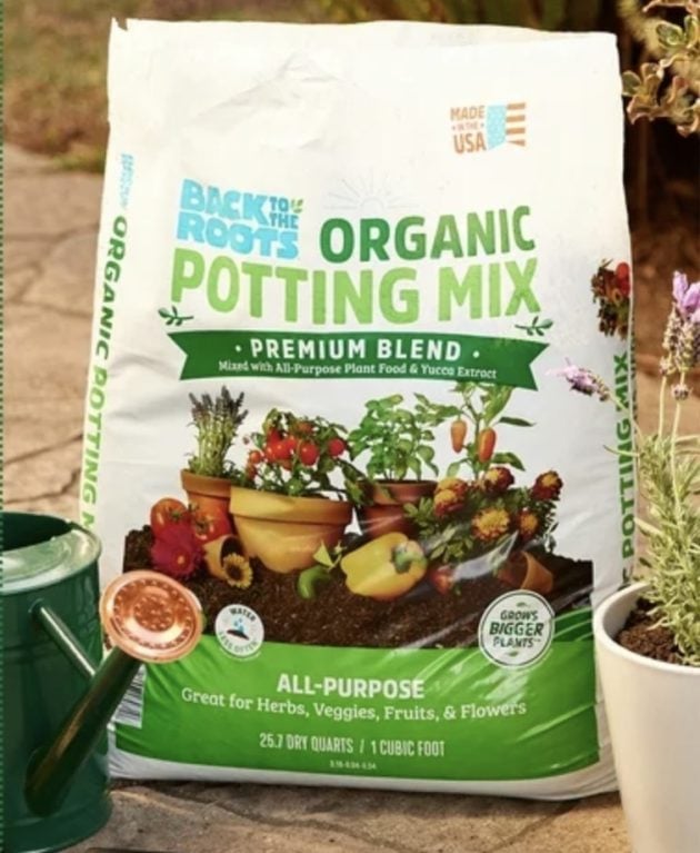 Back to the Roots Organic Potting Mix All-Purpose Premium Blend Soil